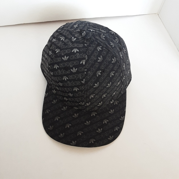 adidas Originals Men's Reflective Monogram Unstructured Cap BLACK NEW - Picture 2 of 7